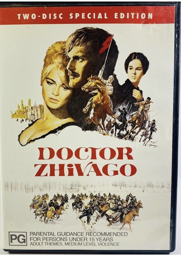 2 Disc DVD DOCTOR ZHIVAGO Movie Special Edition Film 1965 Omar Sharif Sealed NEW