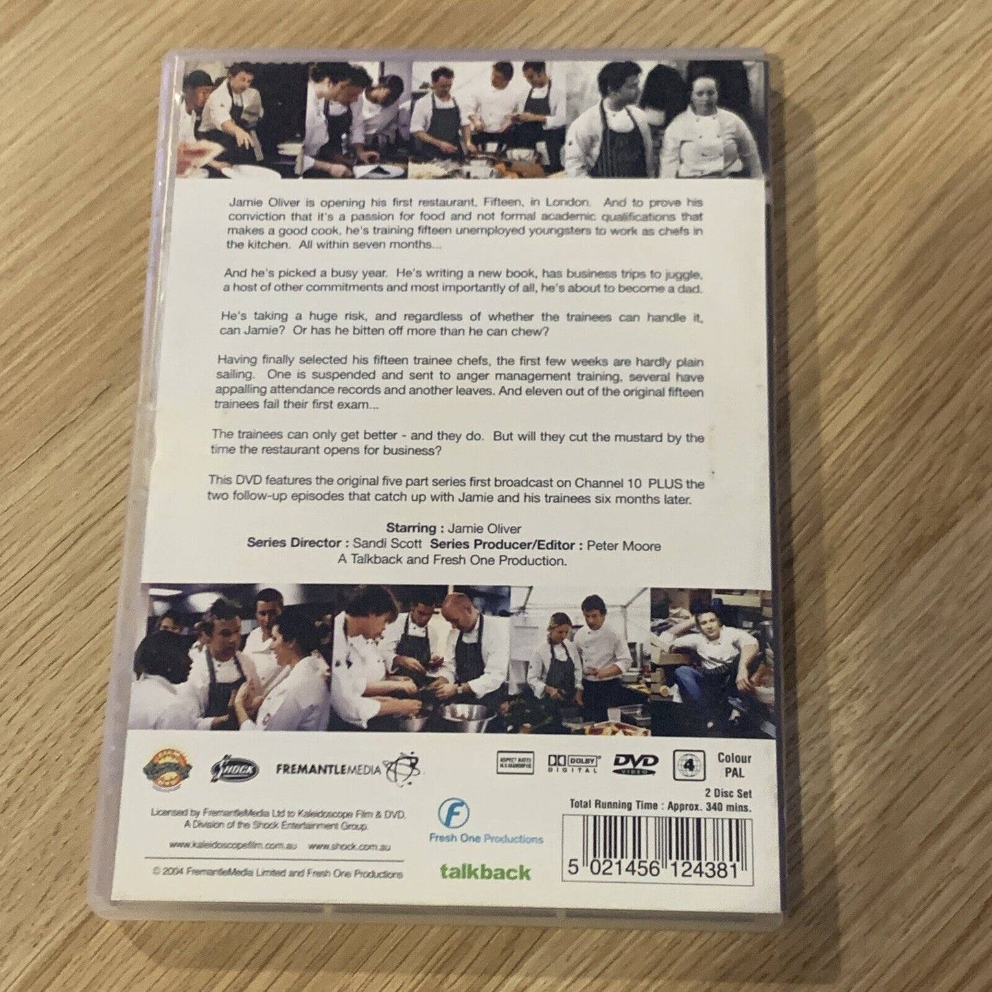 DVD Jamie's Kitchen The Complete Television Series Jamie Oliver R4 2 Disc Set