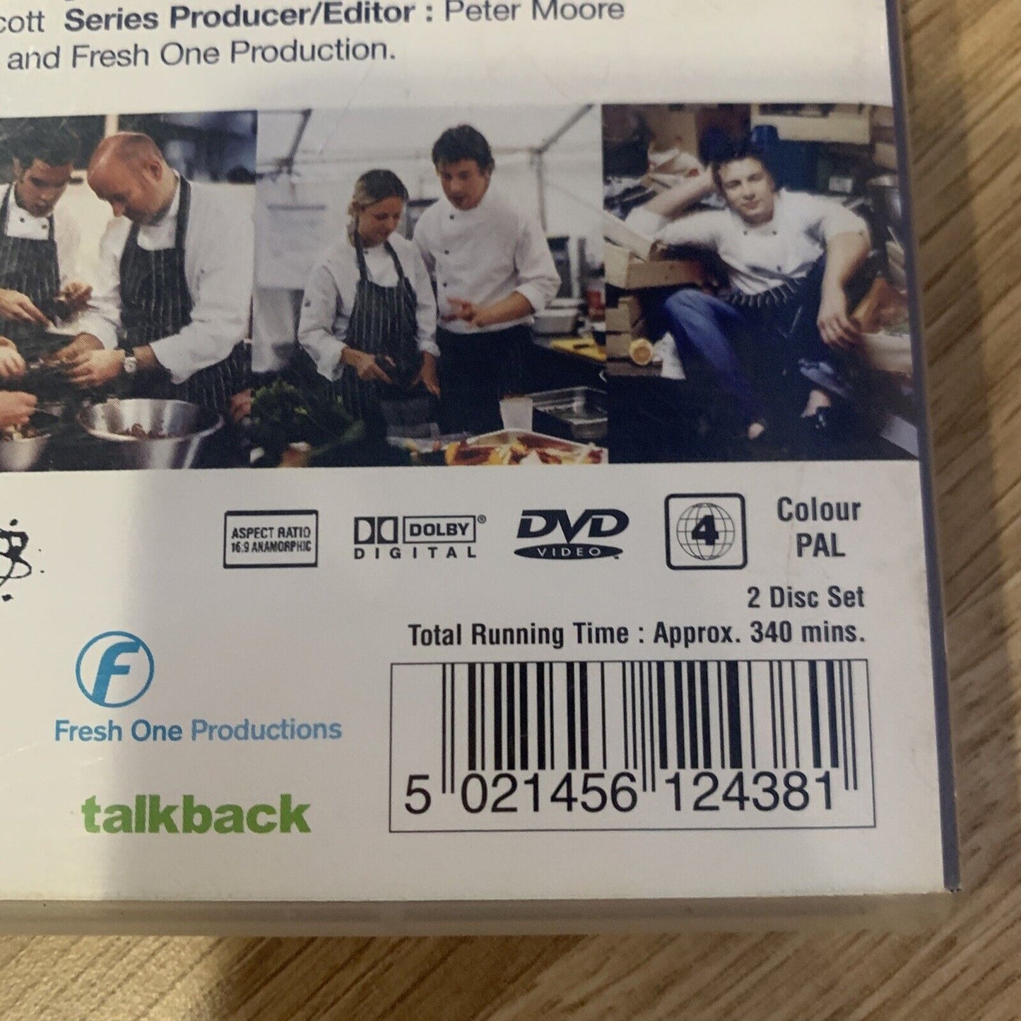 DVD Jamie's Kitchen The Complete Television Series Jamie Oliver R4 2 Disc Set