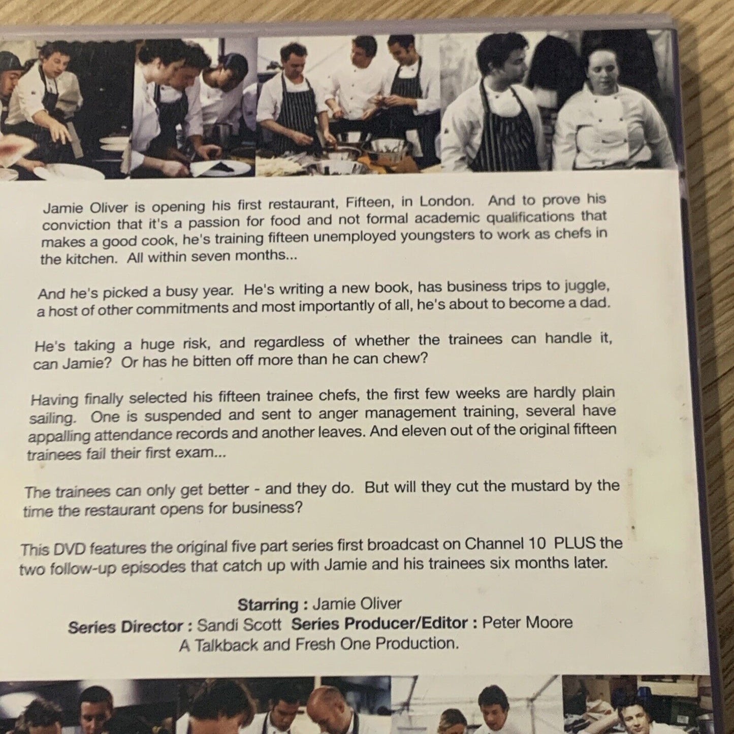 DVD Jamie's Kitchen The Complete Television Series Jamie Oliver R4 2 Disc Set