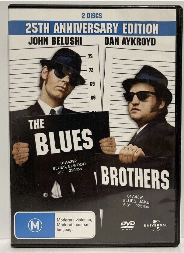 2 Disc DVD THE BLUES BROTHERS 1980 25th Anniversary Belushi Ackroyd Sealed NEW
