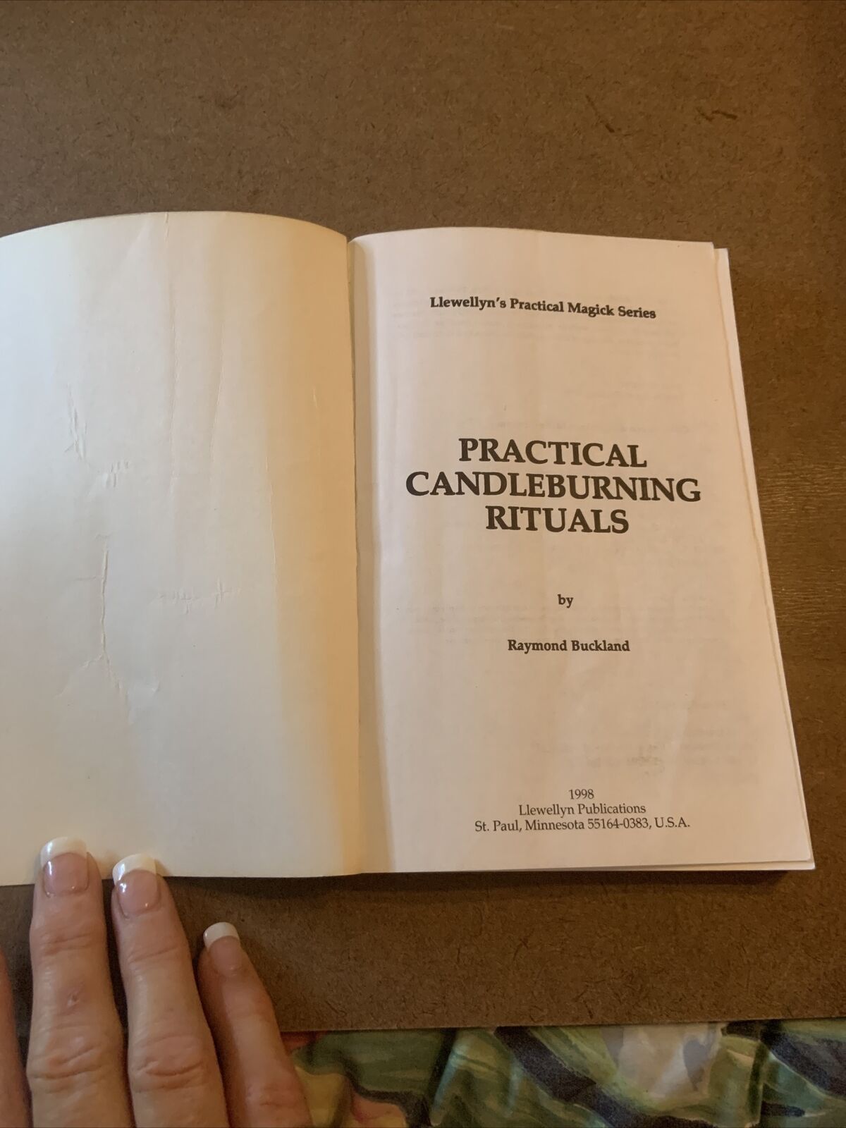 Practical Candleburning Rituals Spells & Rituals for Every Purpose Raymond 1998