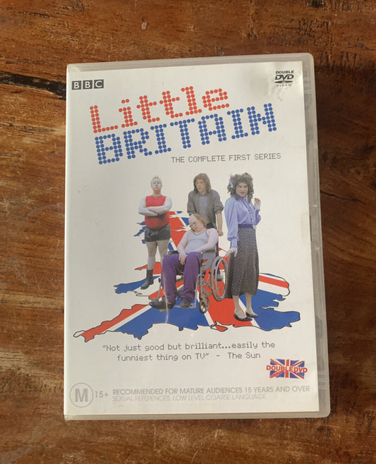DVD LITTLE BRITAIN TV Series The Complete First Series M15+ Cult British 2 Disc