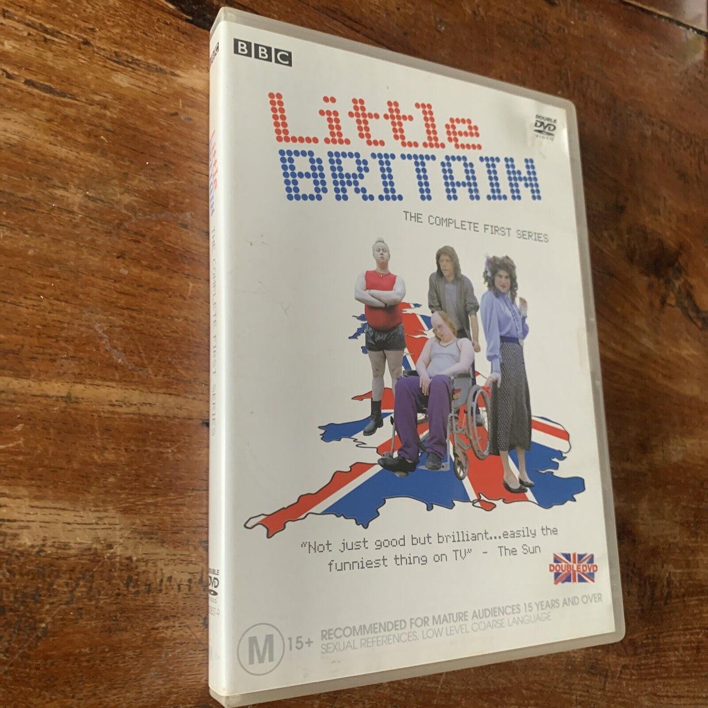 DVD LITTLE BRITAIN TV Series The Complete First Series M15+ Cult British 2 Disc