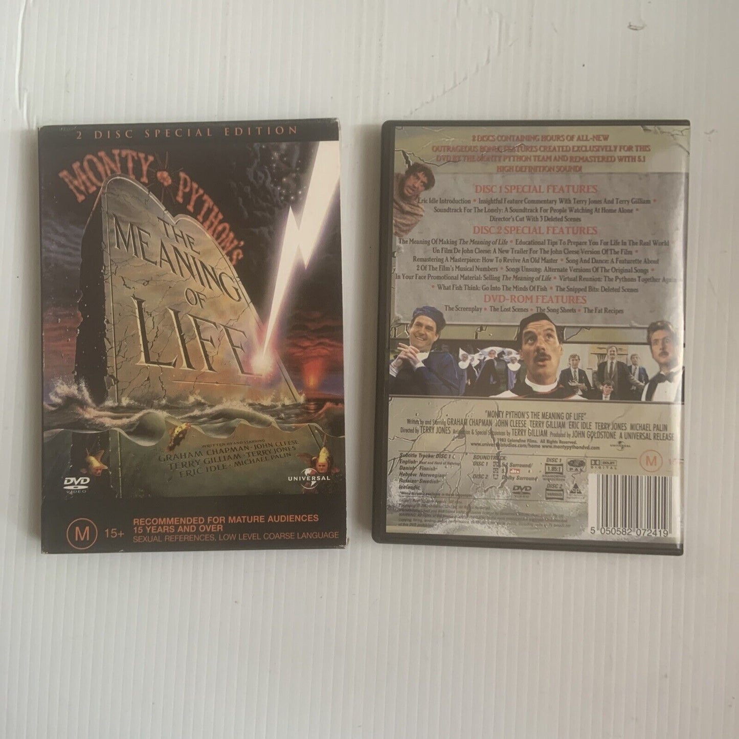 Monty Python's LIFE OF BRIAN 1983 Special Edition Comedy John Cleese 2 Disc Set