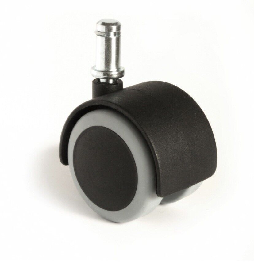 EASY HOME 5 x Office Chair Castors Swivel Wheel Slipstick Replacement Wheels NEW