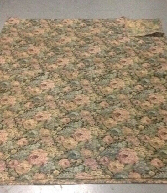 Vintage TAPESTRY UPHOLSTERY FABRIC / SOFA DAY BED COVER 3 Metres x 175 cm
