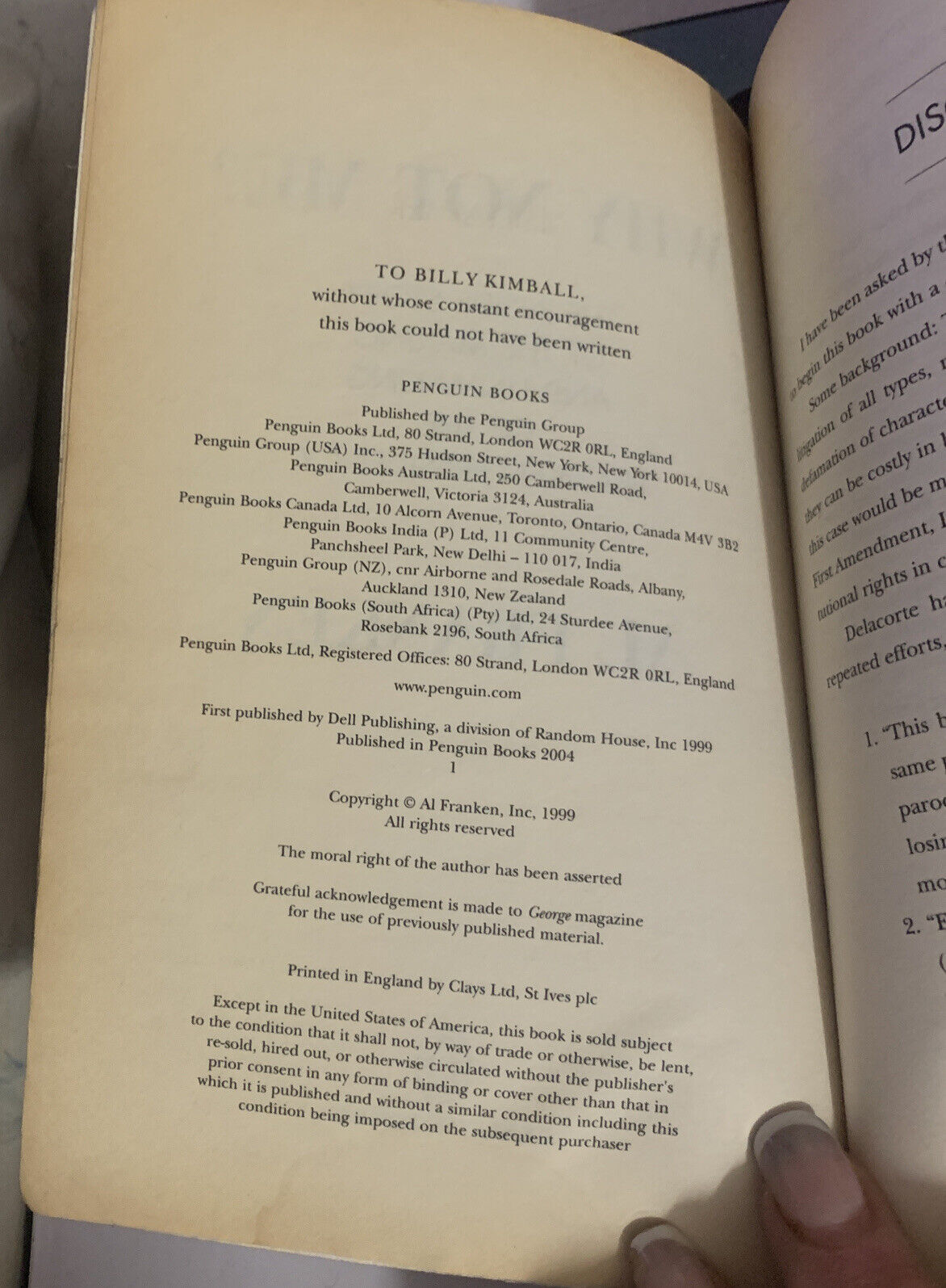 PB Book Why Not Me ?  By Al Franken The Inside Story PBS Satire 1999
