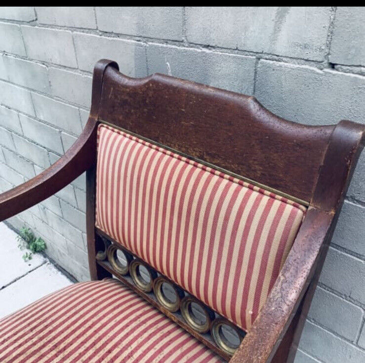 R D Kirkman & Co Dining Chair Regal Armchair Rail Needs Upholstery Paddington