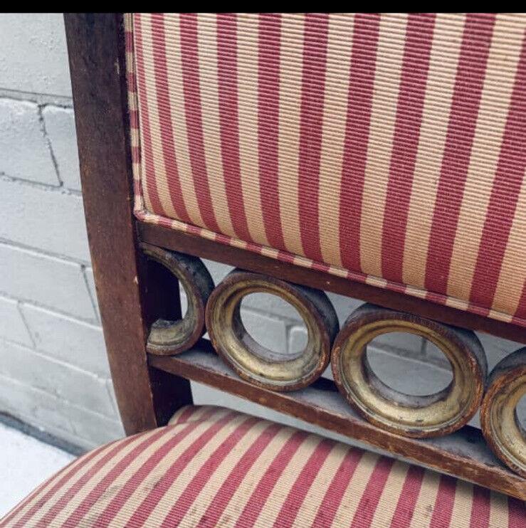 R D Kirkman & Co Dining Chair Regal Armchair Rail Needs Upholstery Paddington