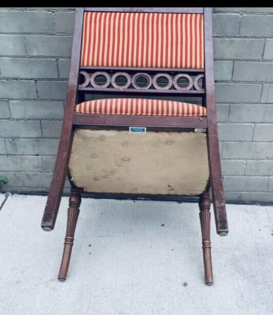 R D Kirkman & Co Dining Chair Regal Armchair Rail Needs Upholstery Paddington