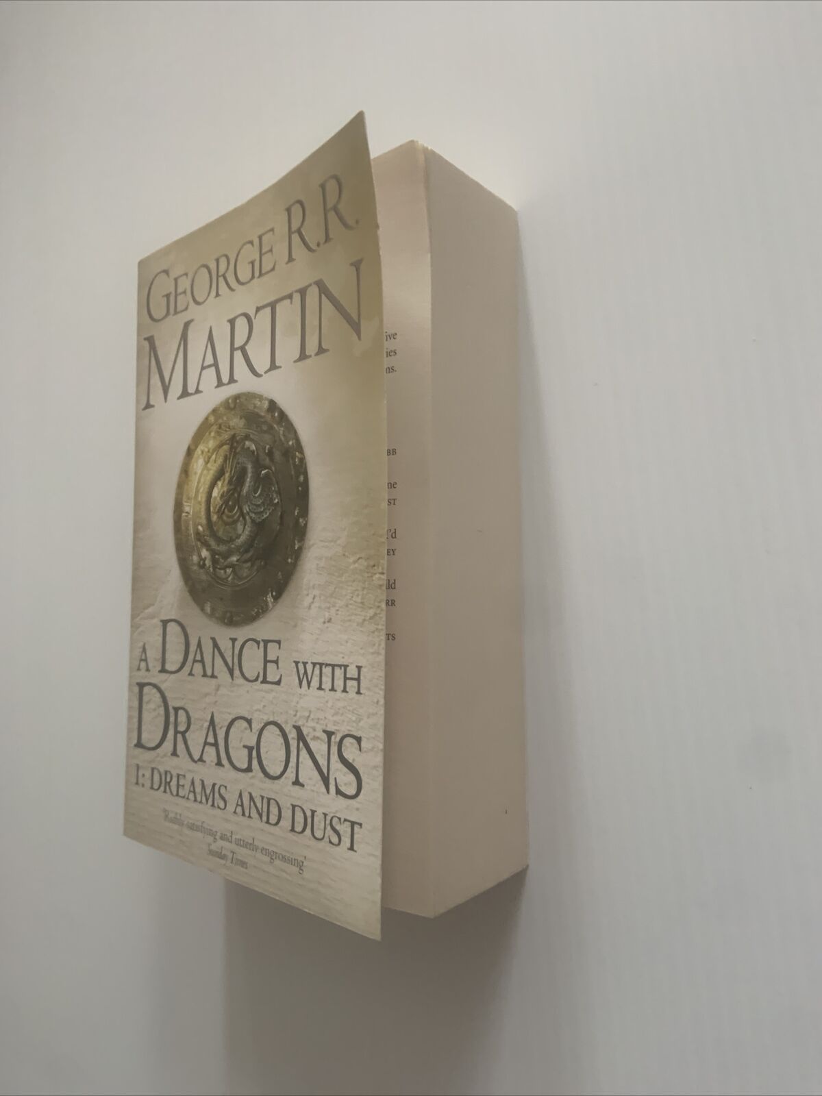 George RR Martin A DANCE with DRAGONS B5 P1: Dreams & Dust 2012 Fantasy Book NEW