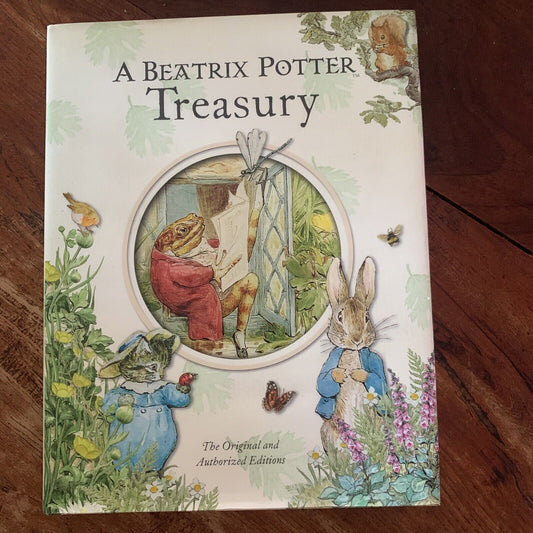 HC A Beatrix Potter Treasury The Original and Authorized Edition 10 Stories DJ