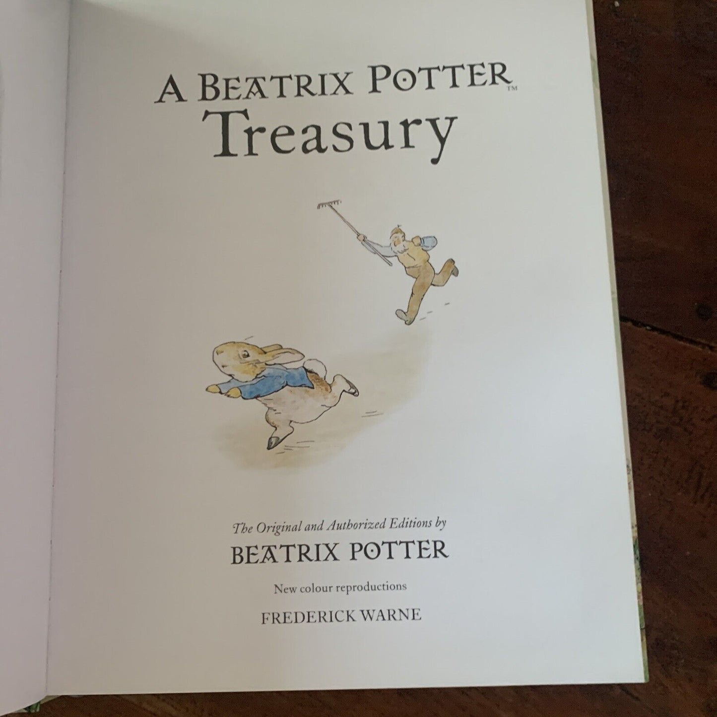 HC A Beatrix Potter Treasury The Original and Authorized Edition 10 Stories DJ