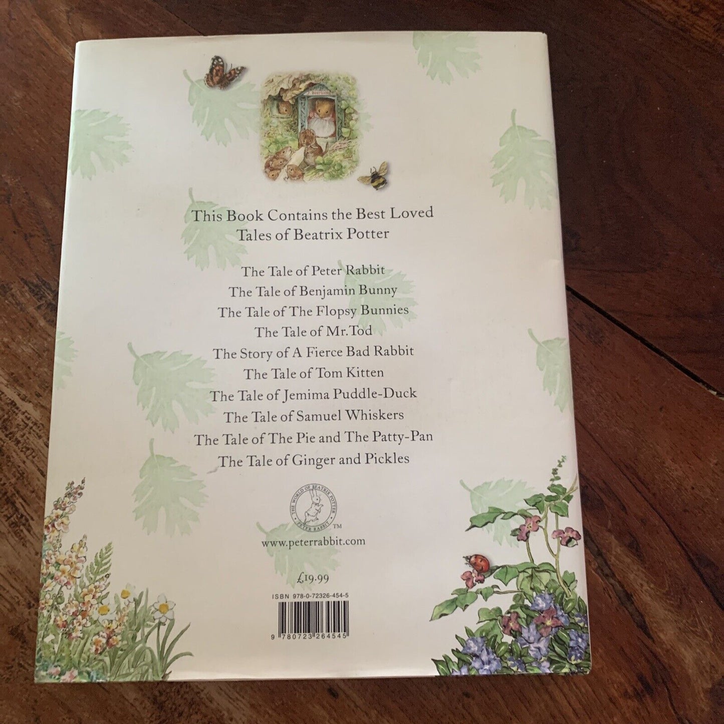 HC A Beatrix Potter Treasury The Original and Authorized Edition 10 Stories DJ