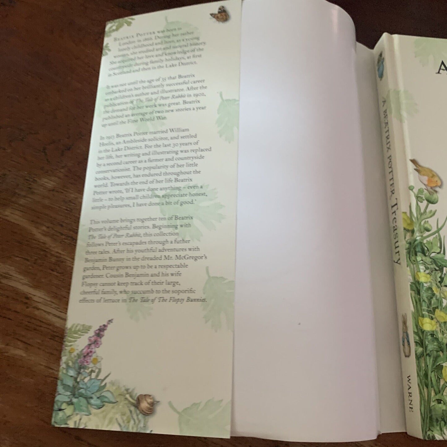 HC A Beatrix Potter Treasury The Original and Authorized Edition 10 Stories DJ