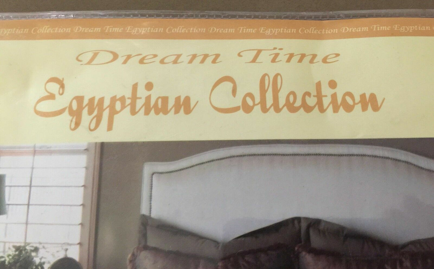DREAM TIME EGYPTIAN COLLECTION Single Bed Sheet Set SB  Brown 100% Percale NEW