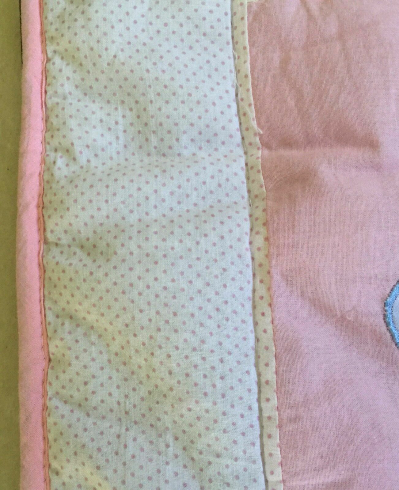 Baby Girl MORGAN FINCH Cot Size Quilt Cover & Cuddly Pink Blanket - Manchester