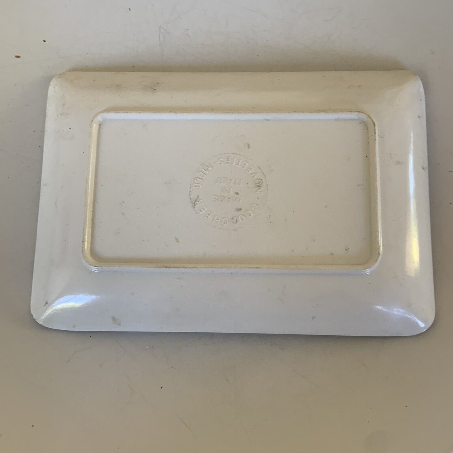 Vintage Melamine Tip Tray Dish Glendale Chemical Products Alexandria NSW Truck
