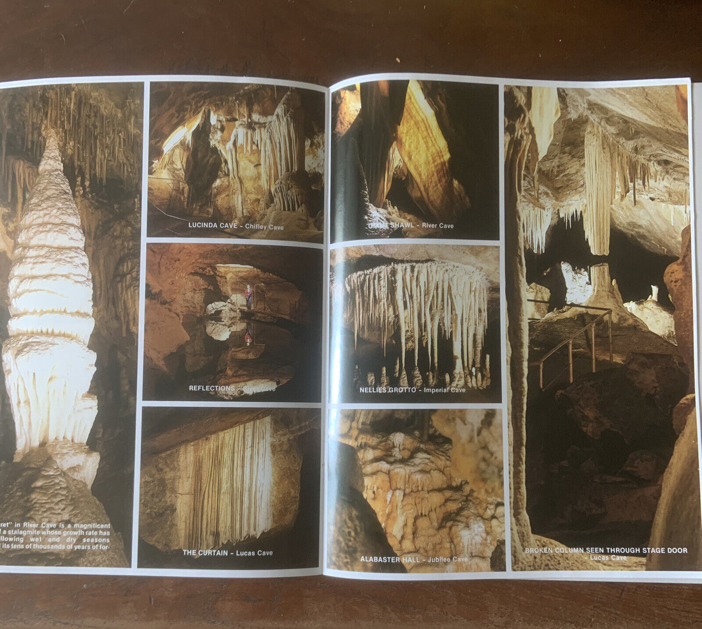 PB JENOLAN CAVES Australia New South Wales by Bartel Photography Book 1992 NSW