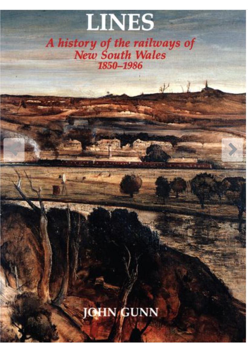 HC ALONG PARALLEL LINES  By John Gunn HISTORY of the RAILWAYS of NSW AUSTRALIA