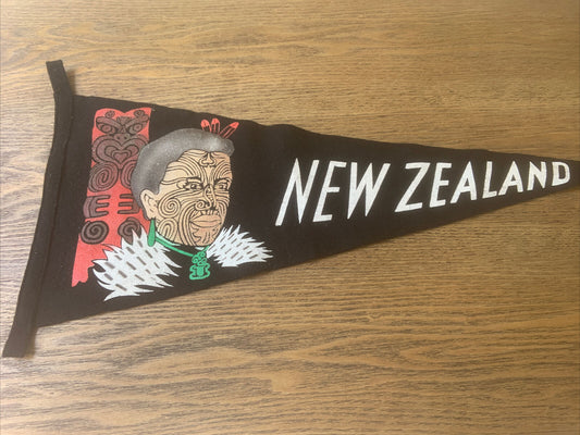 New Zealand Māori Mini Pennant Felt Banner Home Office Garage Wall Tiki Tribal