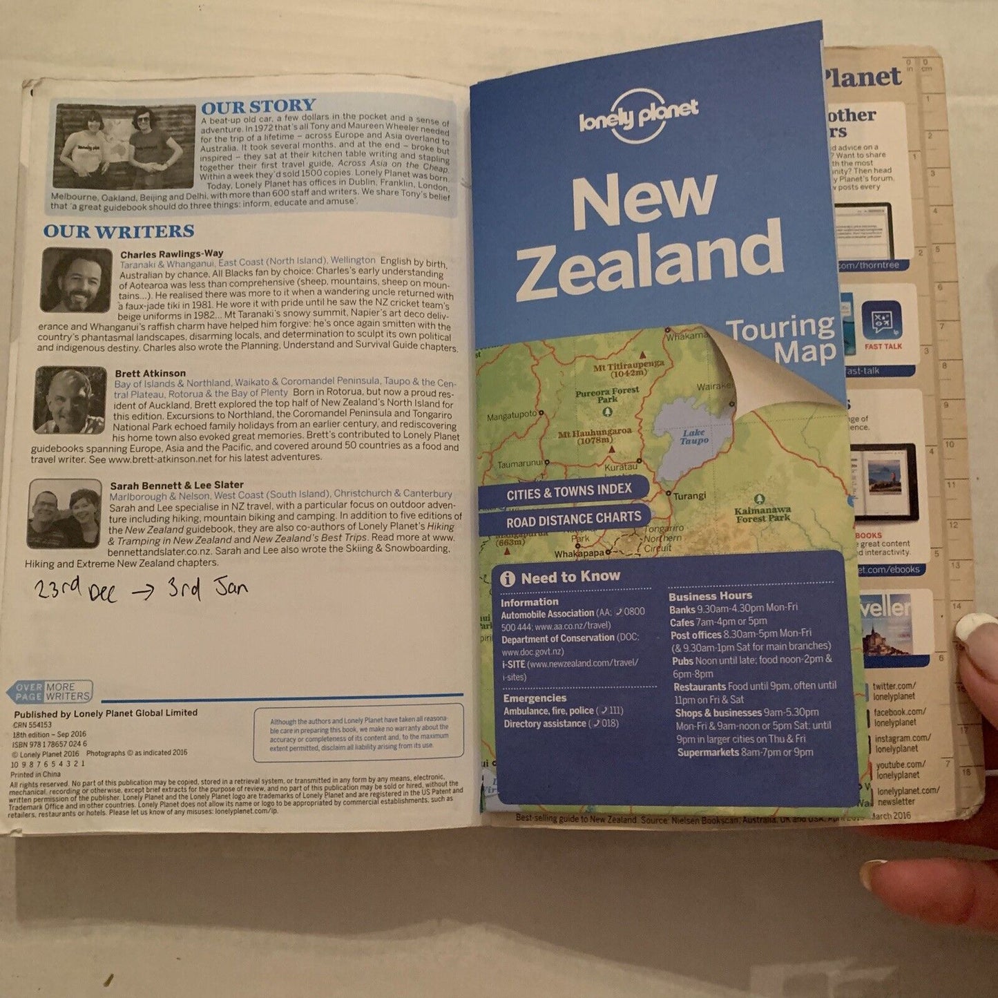Lonely Planet New Zealand Aotearoa L Slater S Bennett P Dragicevich 2016 PB