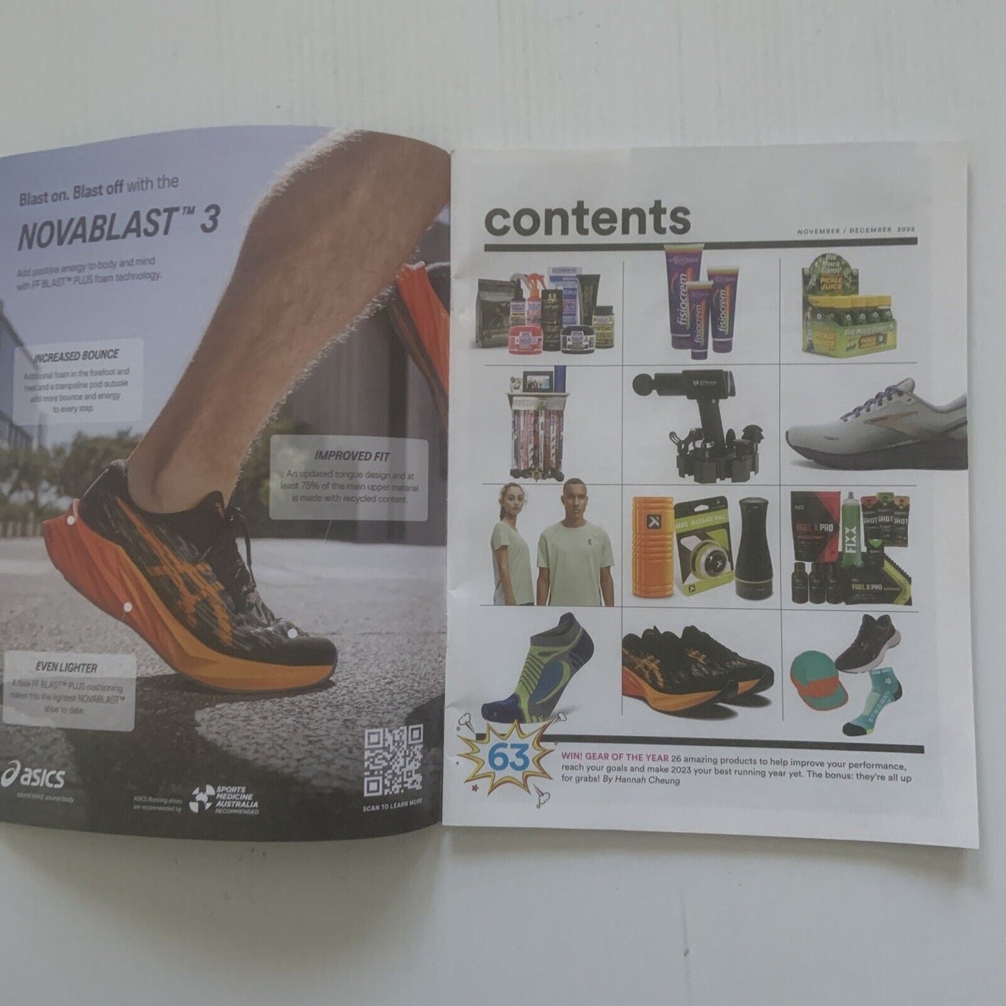 Magazine RUNNERS WORLD Australia New Zealand November December 2022 NEW