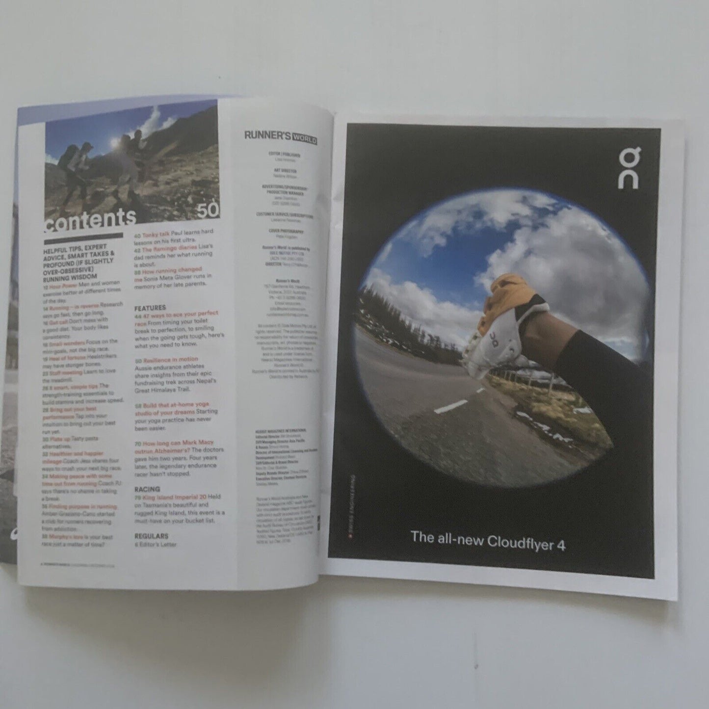 Magazine RUNNERS WORLD Australia New Zealand November December 2022 NEW