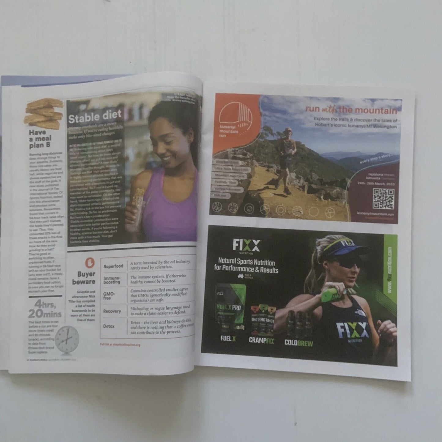 Magazine RUNNERS WORLD Australia New Zealand November December 2022 NEW