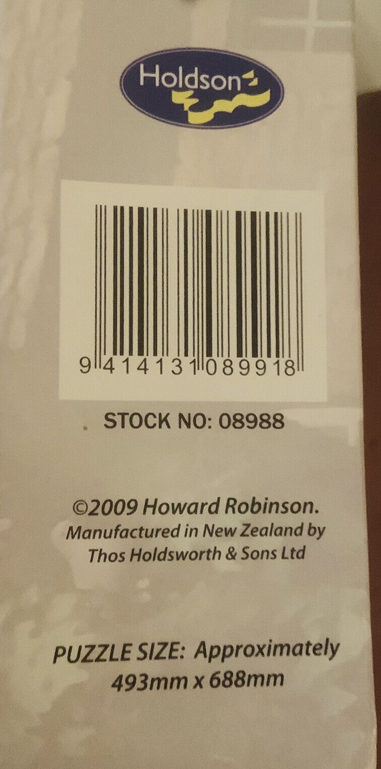 Jigsaw Puzzle TULIP COTTAGE 1000pc Howard Robinson 2009 HOLDSON New Zealand