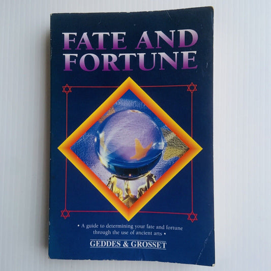 PB Book FATE AND FORTUNE by Geddes & Grosset Ancient Arts  1998 New Age