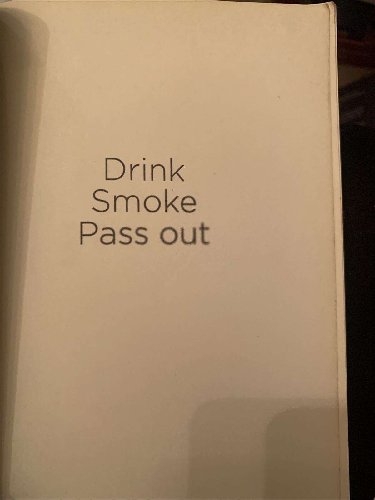 PB Drink Smoke Pass Out An Unlikely Spiritual Journey Judith Lucy 2012 Aussie