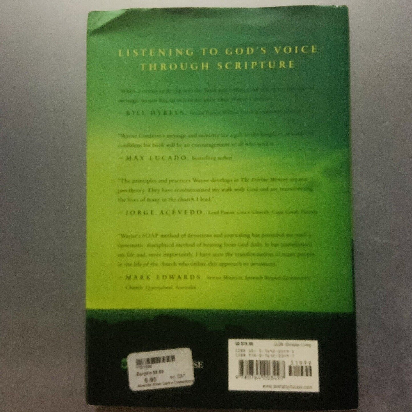 THE DIVINE MENTOR Growing Your Faith Wayne Cordiero Spiritual Development 2007
