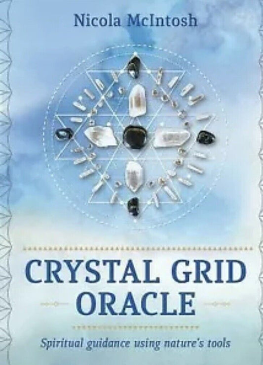 ORACLE Crystal Grid Spiritual Guidance Using Nature's Tools Nicola McIntosh Set