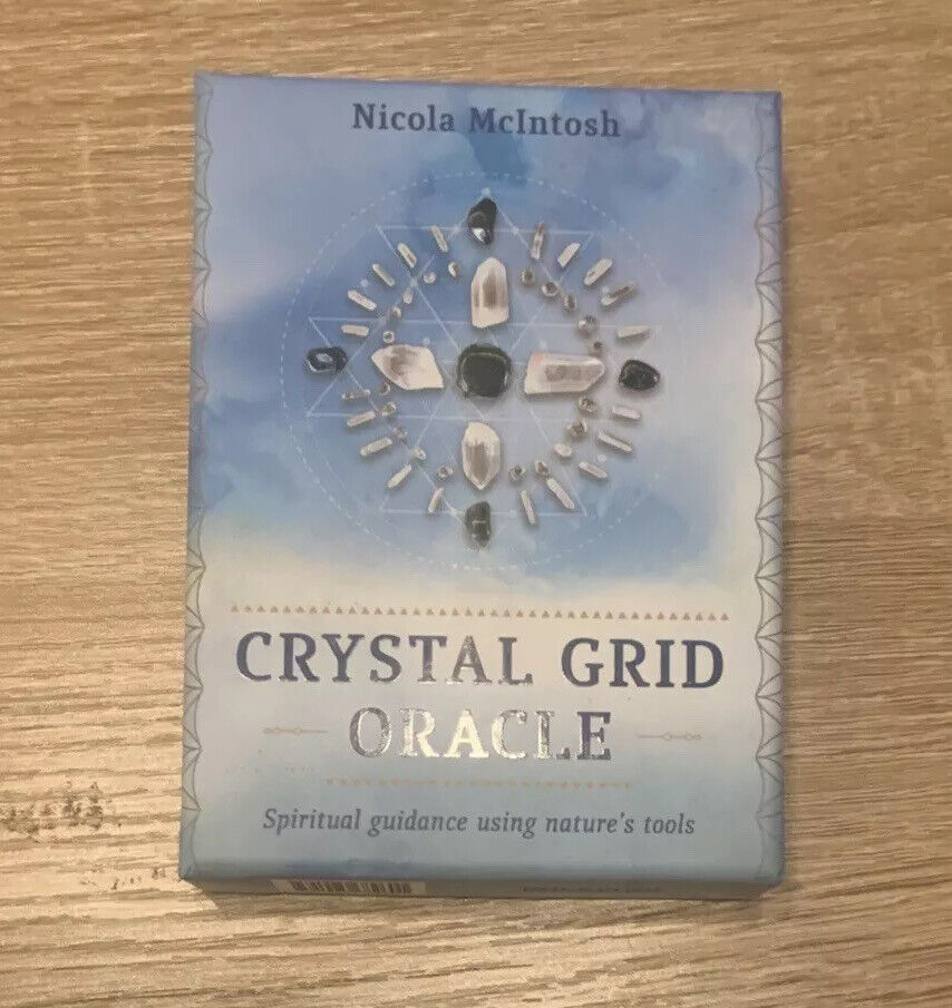 ORACLE Crystal Grid Spiritual Guidance Using Nature's Tools Nicola McIntosh Set