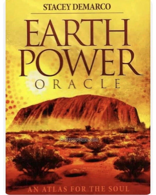 ORACLE CARDS Earth Power Oracle An Atlas For The Soul Stacey Demarco Book w Box