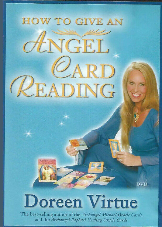 ORACLE DVD How To Give An Angel Card Reading Doreen Virtue (Cards NOT included)