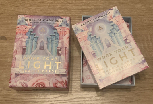 ORACLE CARDS Work Your Light Rebecca Campbell Card Deck Danielle Noel Open Box