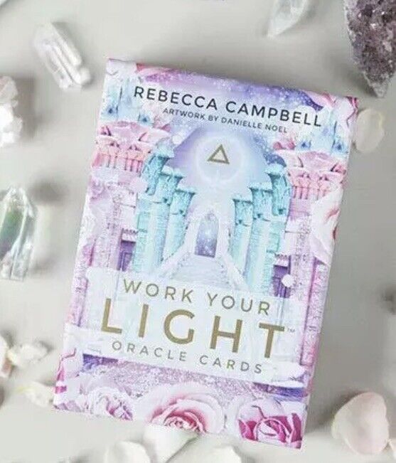 ORACLE CARDS Work Your Light Rebecca Campbell Card Deck Danielle Noel Open Box