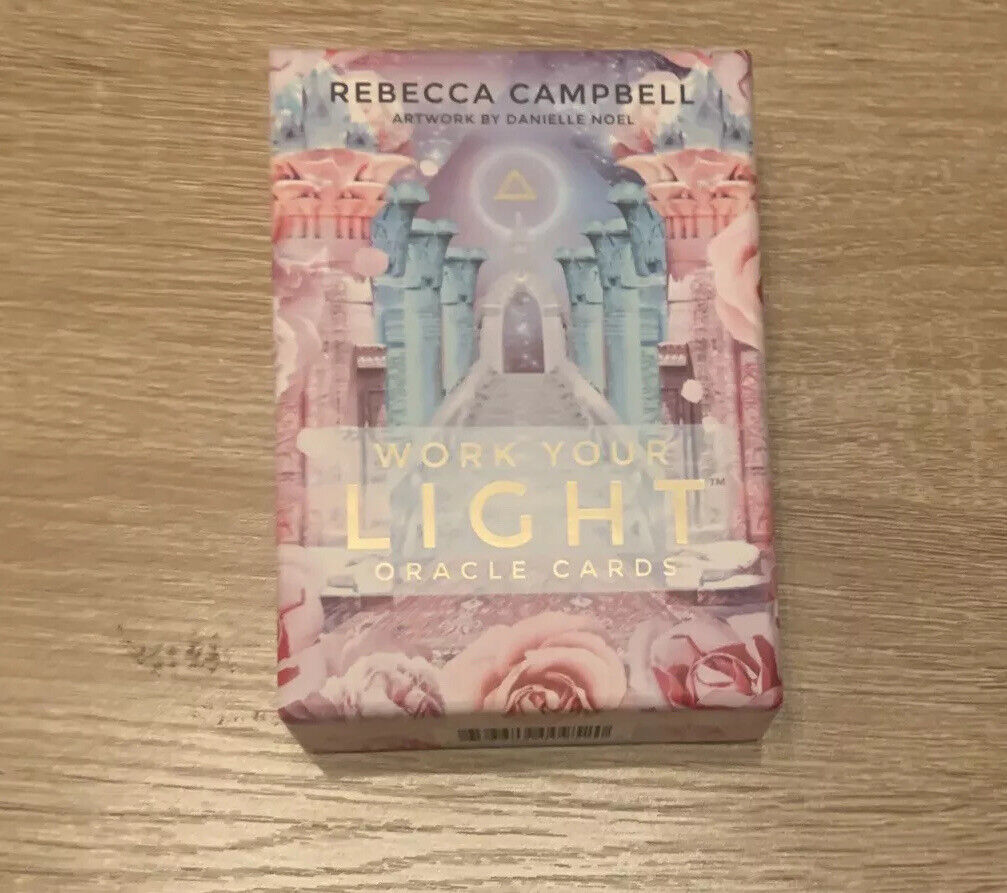 ORACLE CARDS Work Your Light Rebecca Campbell Card Deck Danielle Noel Open Box