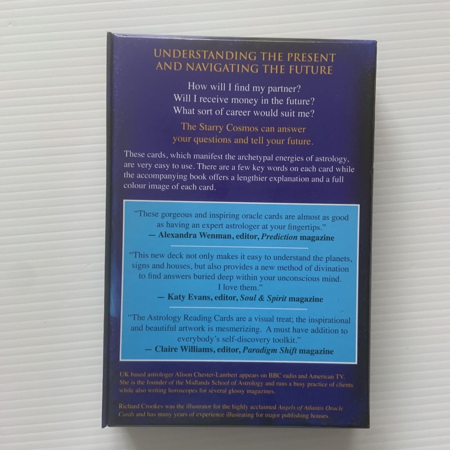 ORACLE Astrology Reading Cards Your Personal Guidance from the Stars A Chester