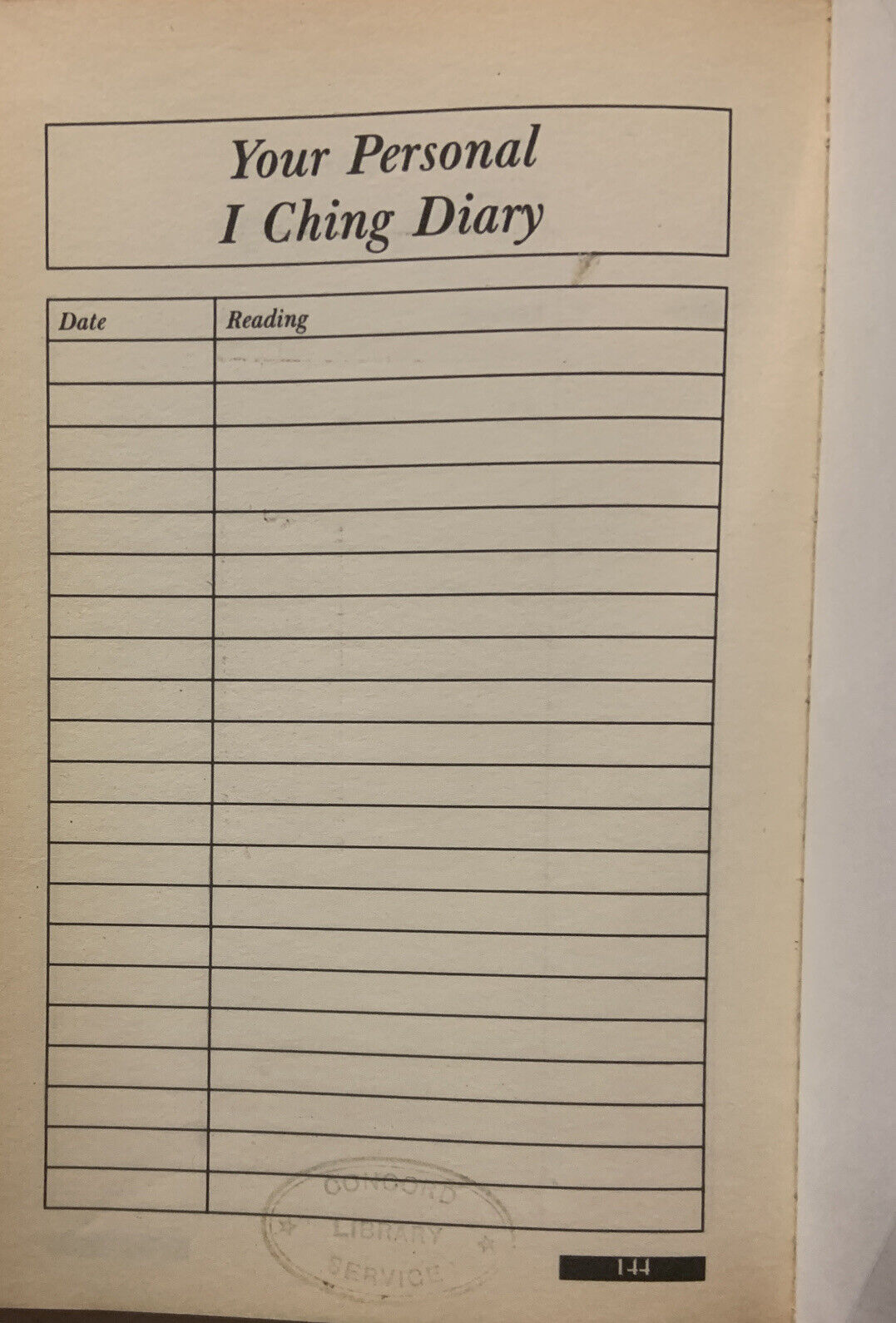 ORACLE I Ching Divination for Today's Woman Cassandra Eason Ex Library 1996 PB