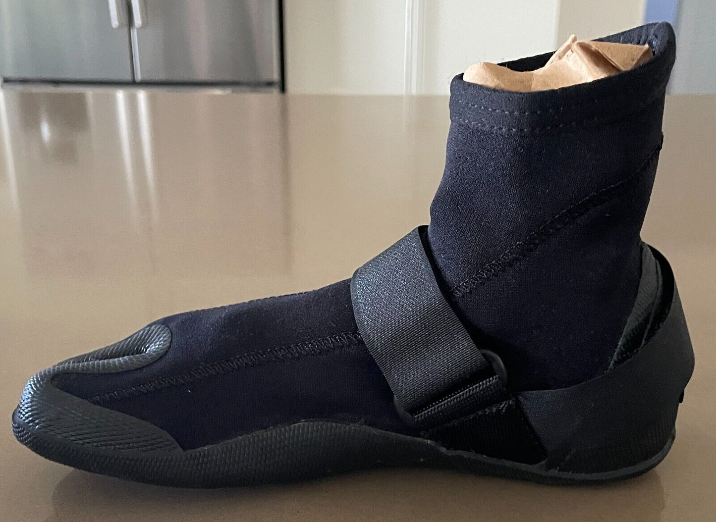 X RATED Aqua Reef Black Booties Boat XR-XSX Grip Split Toe Non Roll Sz 6 22.5cm