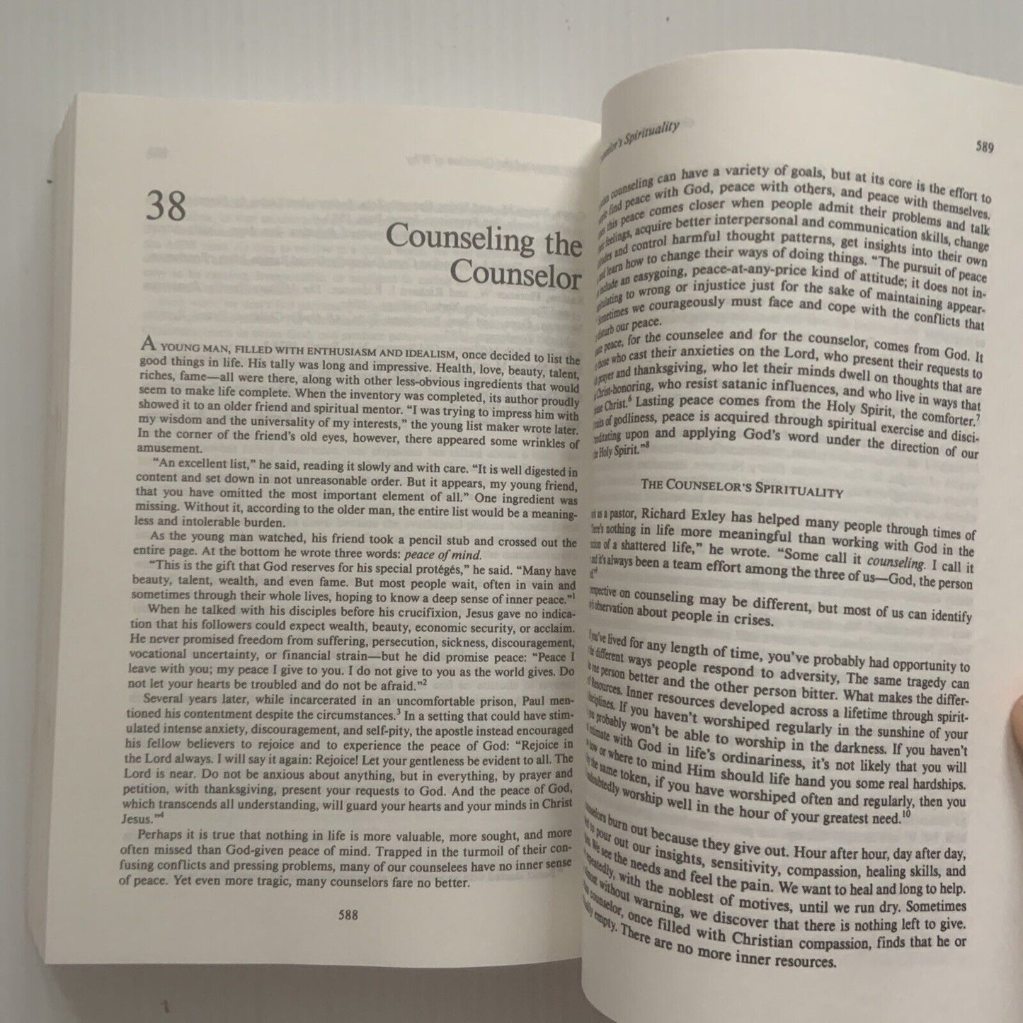 PB Book CHRISTIAN COUNSELLING Revised Edition by Gary R Collins 1988 Religious