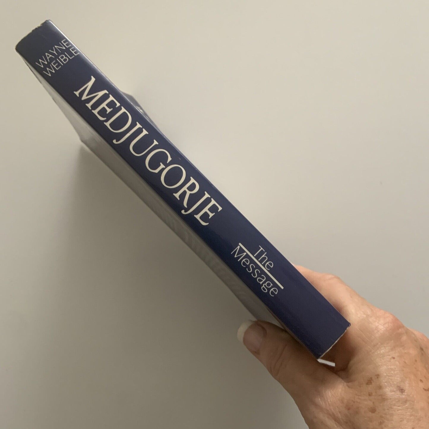 PB Book MEDJUGORJE The Message Wayne Weible 1989 Mother Mary Catholic Saint NEW