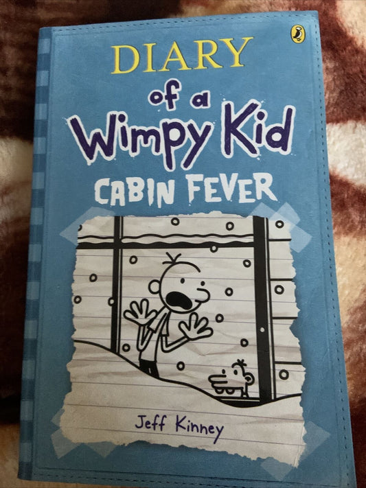 Fiction PB  DIARY OF A WIMPY KID Cabin Fever by Jeff Kinney Kids Book