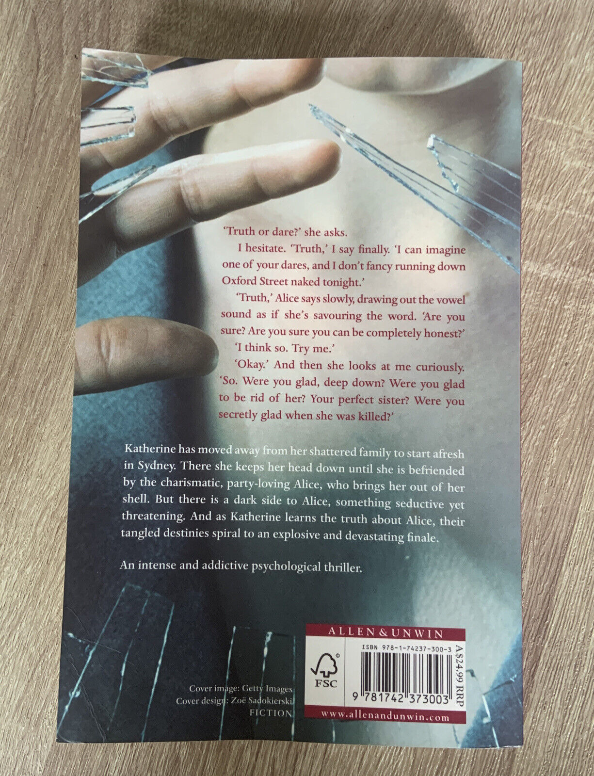 Fiction PB BEAUTIFUL MALICE Rebecca James Lg Book 2010 Psychological Thriller