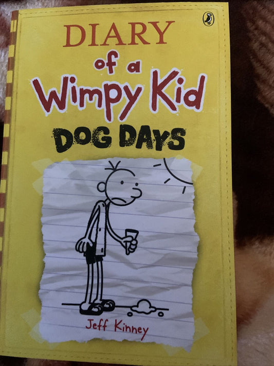 Fiction PB  DIARY OF A WIMPY KID Dog Days By Jeff Kinney Kids Book