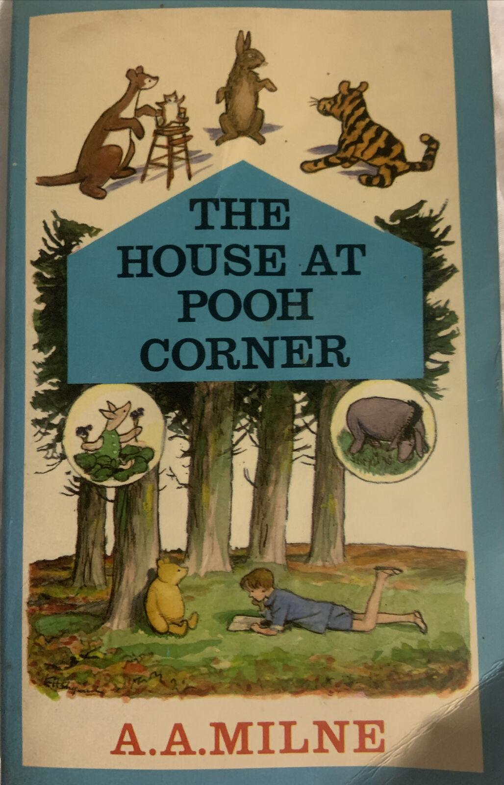 Fiction PB THE HOUSE AT POOH CORNER A.A Milne 1974 Adventure Fantasy Young Adult